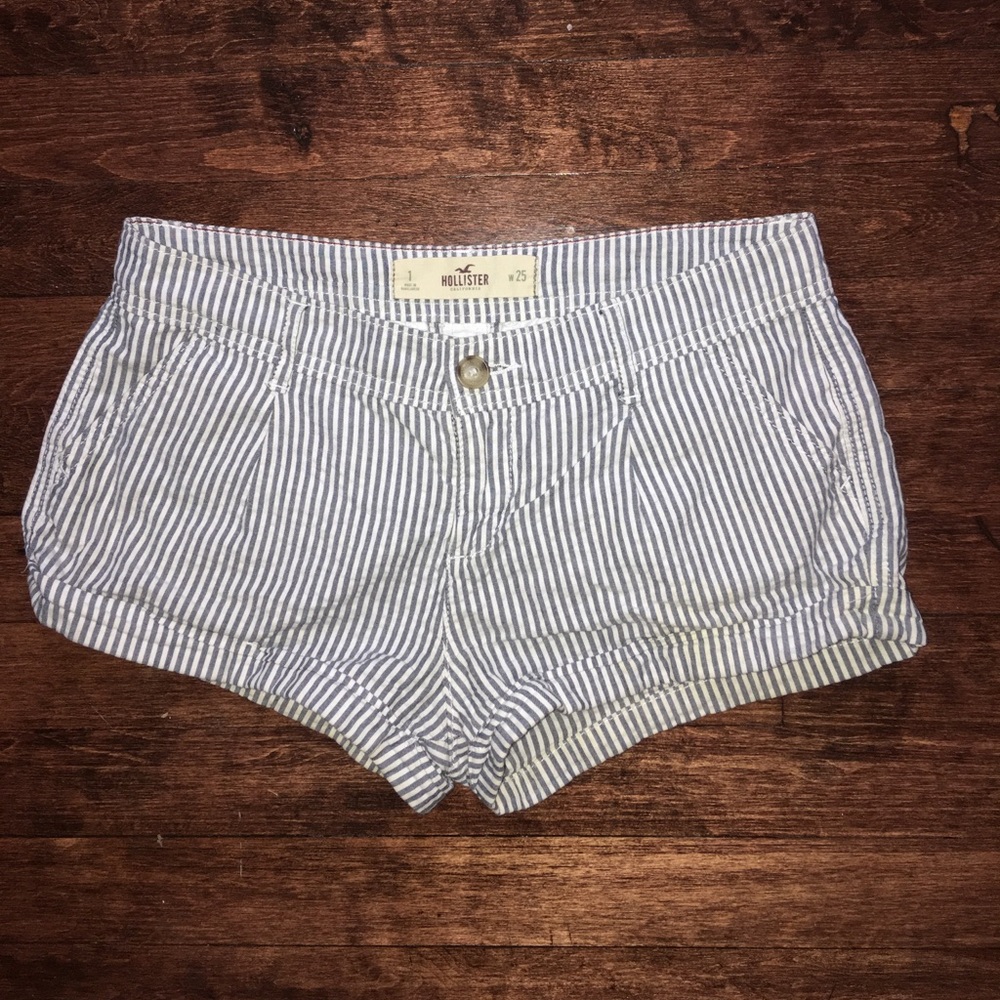 Hollister striped shorts